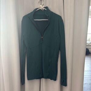 Lululemon Teal Long Sleeve Zip-Up Jacket
